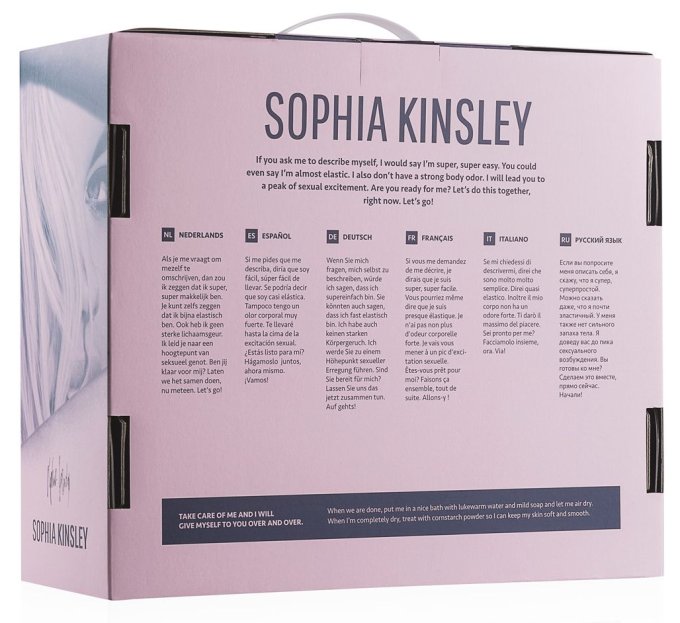 Masturbateur Réaliste Sophia Kingsley 2 Entrées