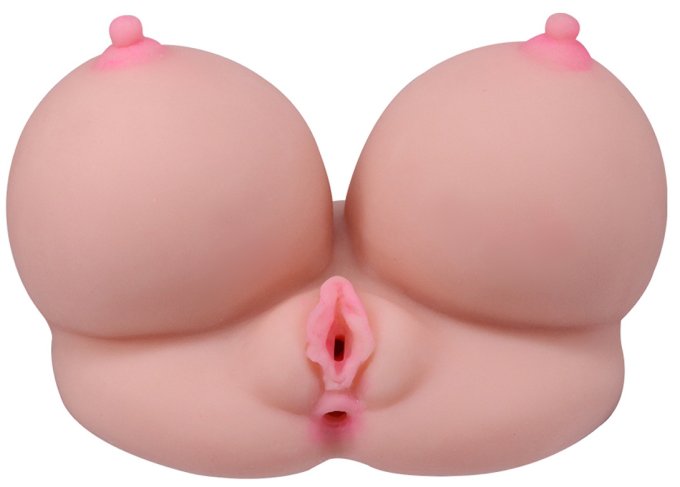 Masturbateur réaliste Tits Fuck Vulve-Anus