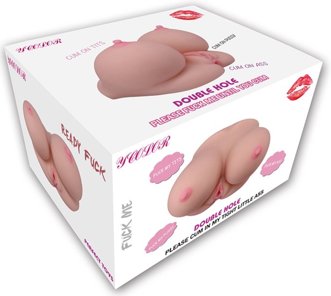 Masturbateur réaliste Tits Fuck Vulve-Anus