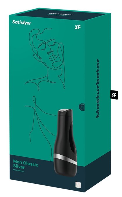 Masturbateur Satisfyer Men Classic Silver