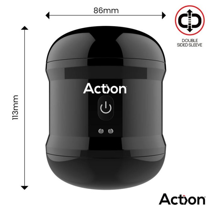 Masturbateur Thor Double entrée 10 vibrations