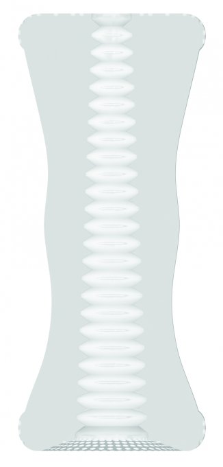 Masturbateur transparent SONO N°23 - 15cm
