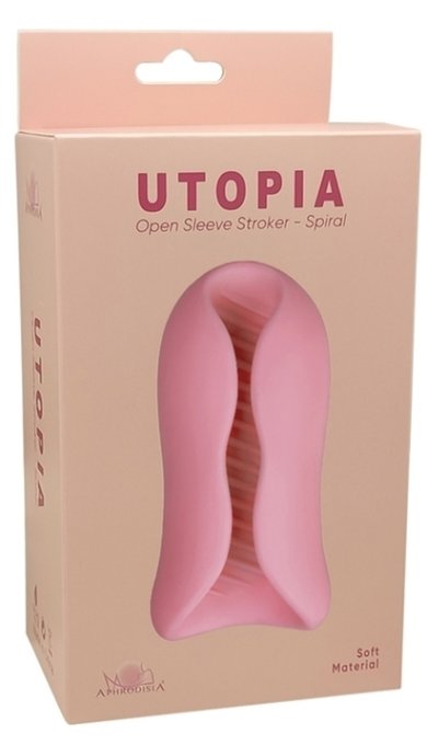 Masturbateur Utopia 14cm Rose