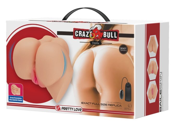 Masturbateur Vibrant Crazy Bull Emilia