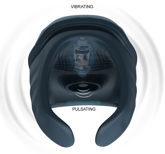 Masturbateur vibrant Nova 7 Pulsations