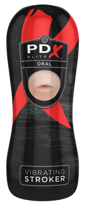 Masturbateur + vibro PdX Elite Bouche