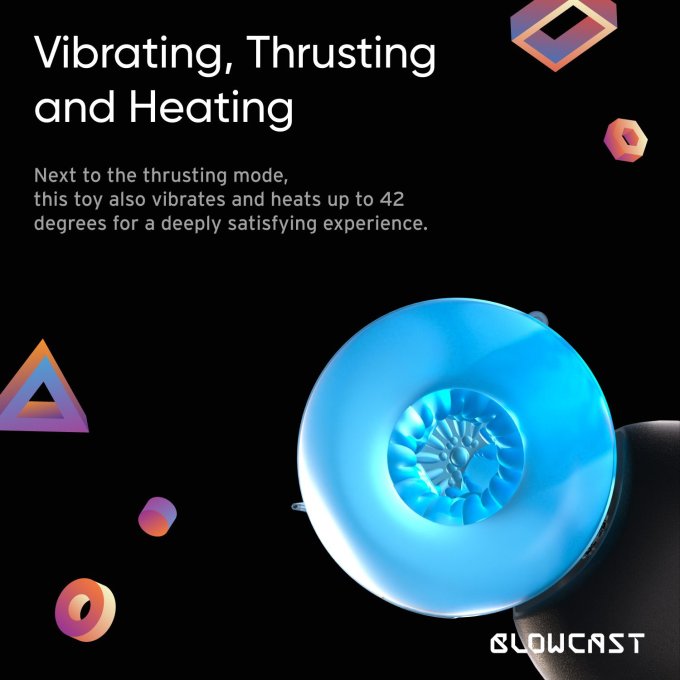 Masturbateur Wingman Pro Poussées et Vibrations