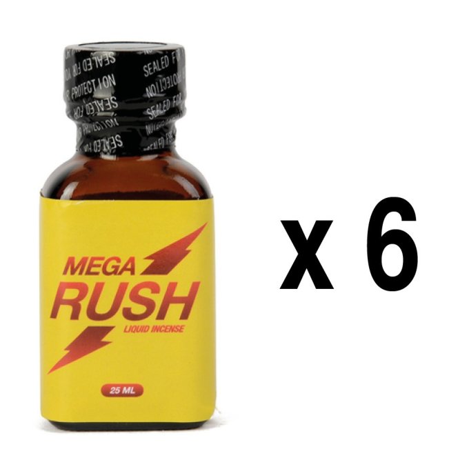 Mega Rush 25ml X1 ou X3 ou X6