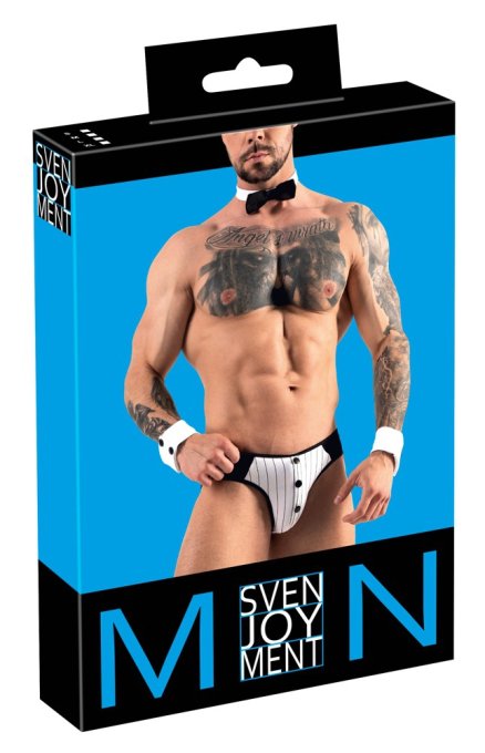 Ensemble Jock NESTOR SEXY Blanc