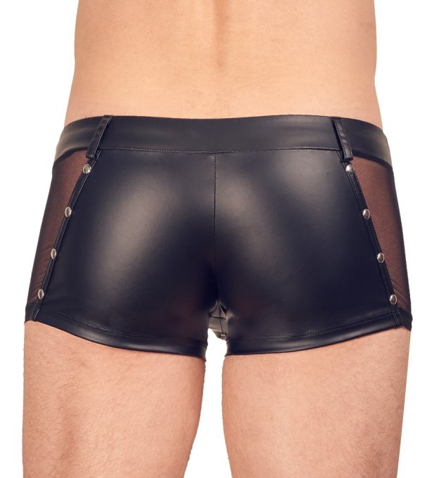 Boxer NAXIS Imitation Cuir Noir