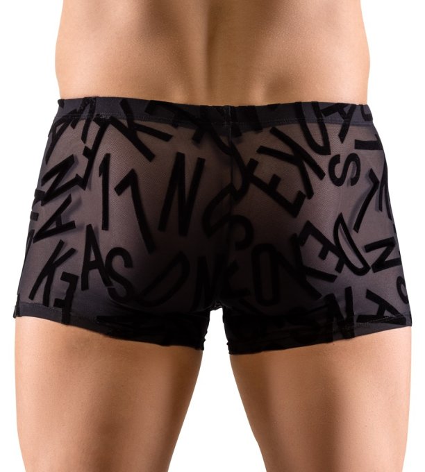 Boxer LETTER Noir