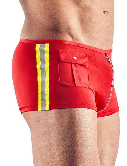 Boxer FIREMAN Rouge
