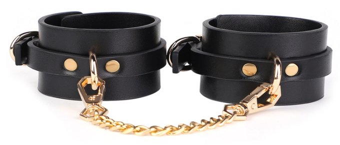 Menottes de poignets Arentha Noires