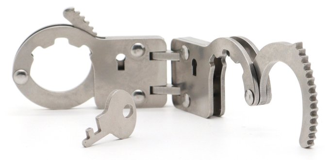 Menottes de pouces articulées Fingy Restrict Métal