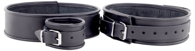 Menottes de retenue Cuisses / Mains en cuir
