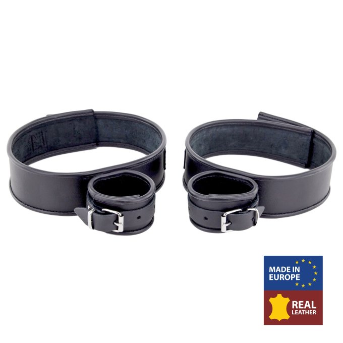 Menottes de retenue Cuisses / Mains en cuir