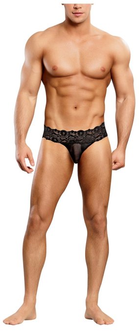 Micro thong Scandal Lace Noir