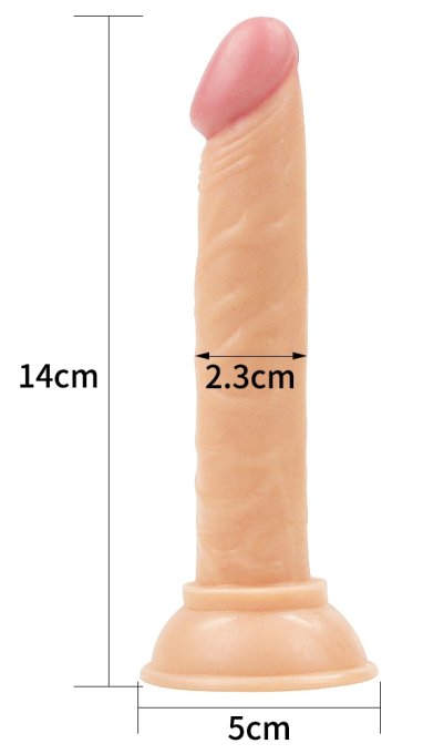Mini gode réaliste Enduro 12 x 2.4cm