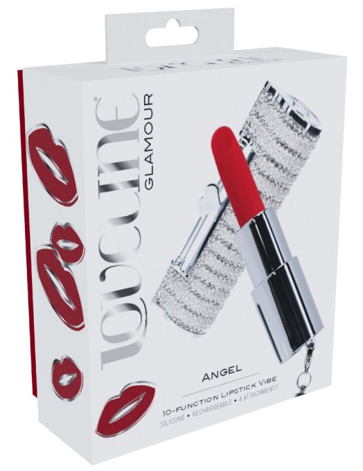 Mini Vibro + 4 embouts Angel Argent