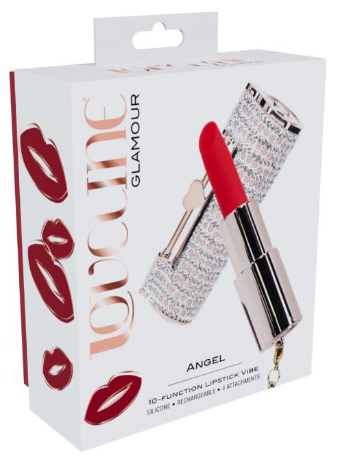 Mini Vibro + 4 embouts Angel Rose