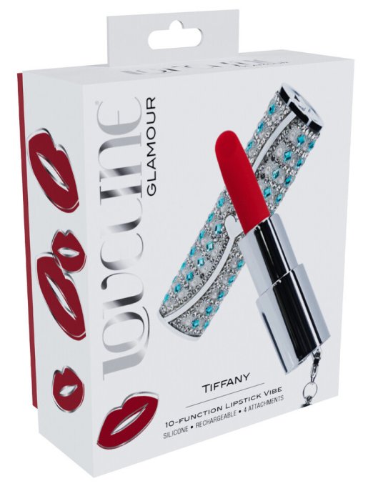 Mini Vibro + 4 embouts Tiffany Bleu