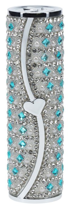 Mini Vibro + 4 embouts Tiffany Bleu