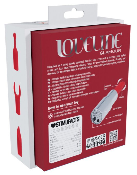 Mini Vibro + 4 embouts Tiffany Bleu