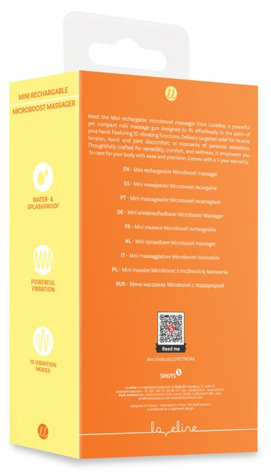 Mini-Wand Microboost 8cm Tête 35mm