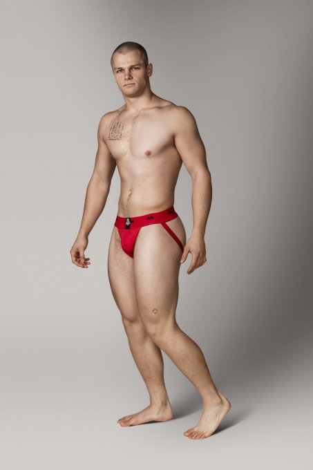 Jockstrap Rev2 Noir Rouge