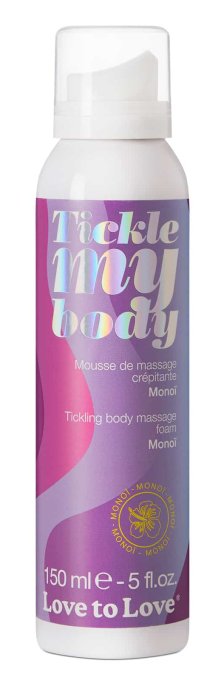 Mousse de massage crépitante Tickle My Body Monoi 150ml
