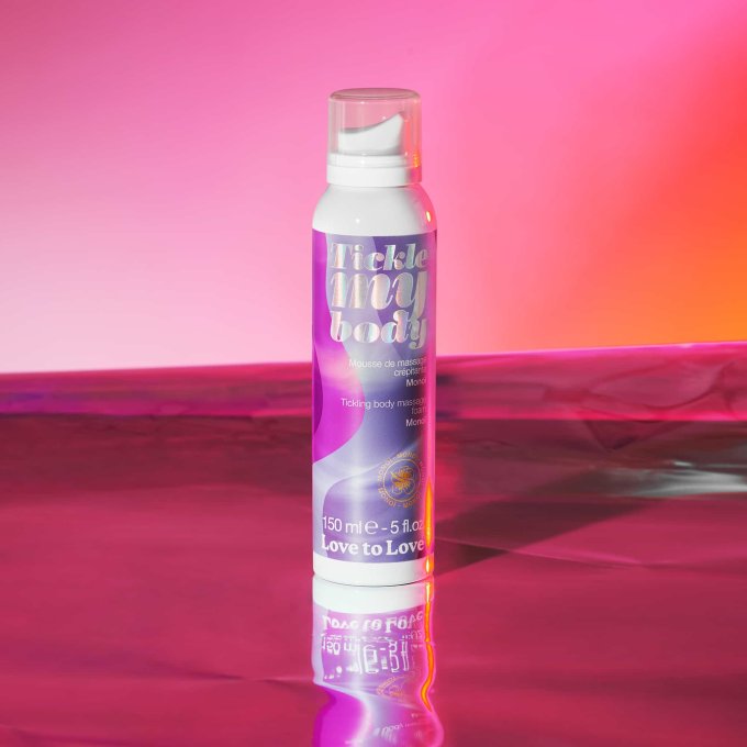 Mousse de massage crépitante Tickle My Body Monoi 150ml