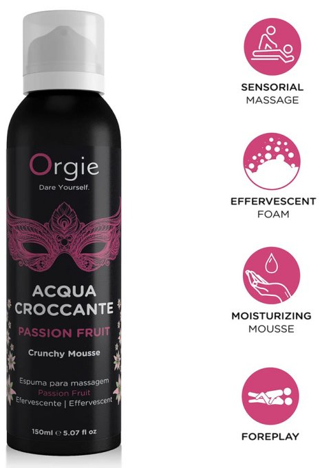 Mousse de massage Fruit de la Passion Acqua Croccante 150ml