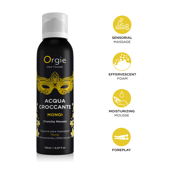 Mousse de massage Monoi Acqua croccante 150ml
