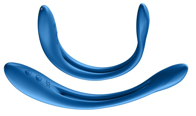 Multi-vibrateur Elastic Game Satisfyer Bleu