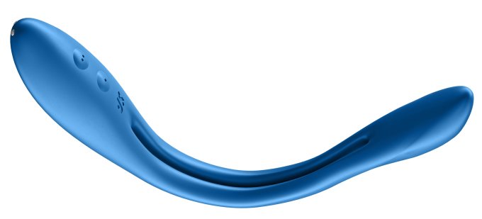 Multi-vibrateur Elastic Game Satisfyer Bleu