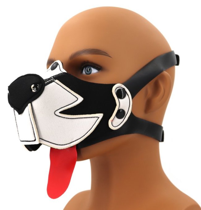 Museau Puppy Muz Noir-Blanc