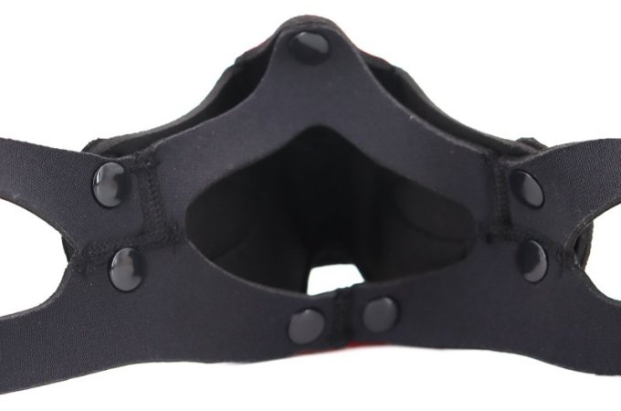 Museau Puppy Muz Noir-Rouge