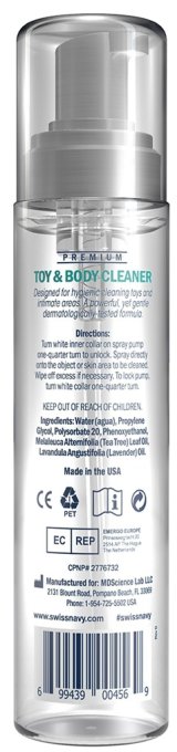 Nettoyant Sextoys mousse Swiss Navy 221ml