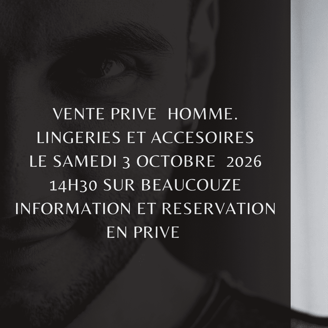 Vente privé du 3/10 beaucouze 14h30