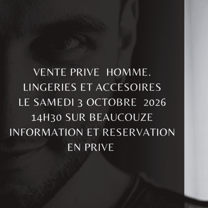 Vente privé du 3/10 beaucouze 14h30