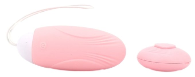 Oeuf vibrant Beth 8 x 3.2cm Rose
