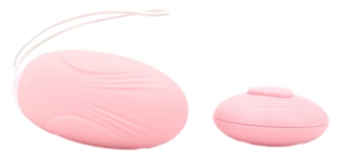Oeuf vibrant Beth 8 x 3.2cm Rose