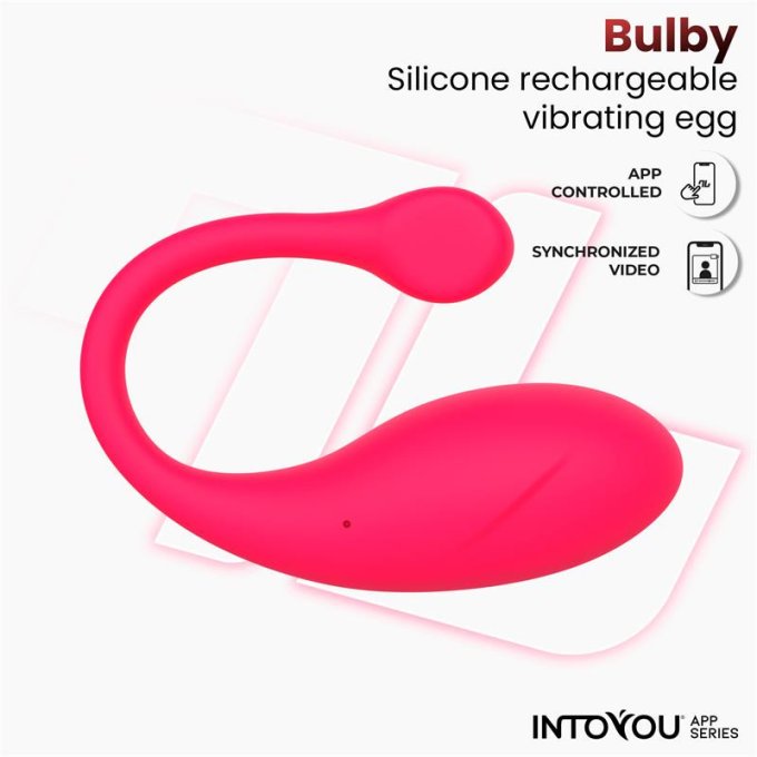 Oeuf vibrant connecté Bulby 10 x 3.4cm
