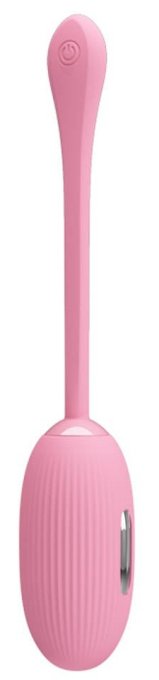 Oeuf vibrant connecté Électro Doreen Pretty Love 7 x 3.4cm Rose clair