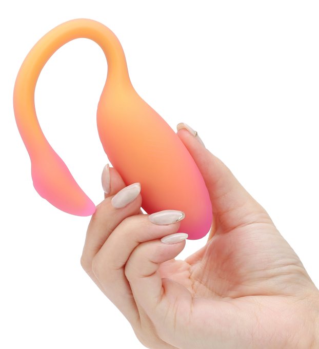 Oeuf Vibrant Connecté Flamingo Max 7.5 x 3.2cm Orange