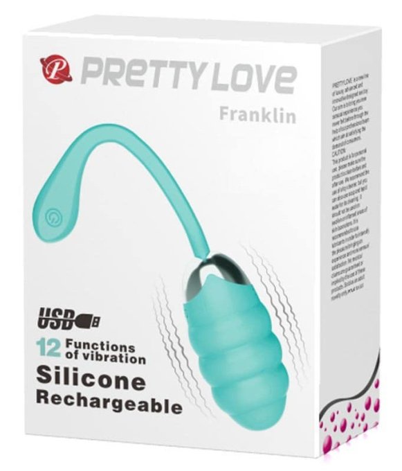 Oeuf Vibrant sans fil FRANKLIN - Turquoise