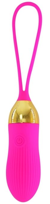 Oeuf vibrant Stripe Sex 8.5 x 3cm Fuchsia