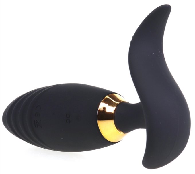 Oeuf vibrant Wavy Sex 8.5 x 3cm Noir