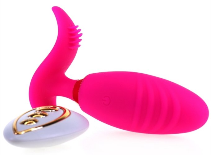 Oeuf vibrant Wavy Sex 8.5 x 3cm Rose