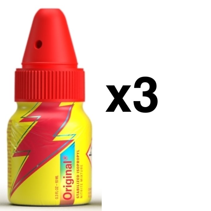 ORIGINAL 10ml + Bouchon Diffuseur x3